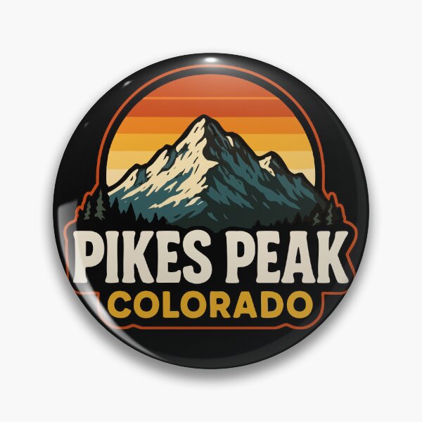 Item preview, Pikes Peak Colorado Retro  designed and sold by TomFrontierArt.