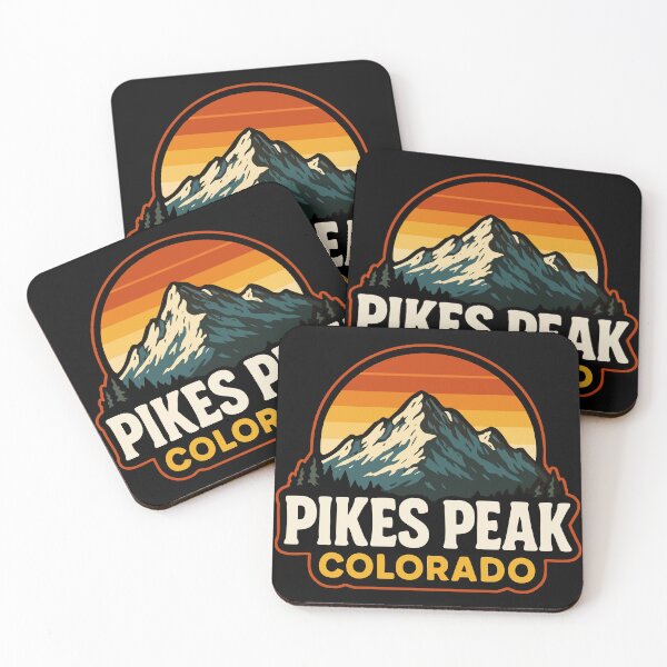Item preview, Pikes Peak Colorado Retro  designed and sold by TomFrontierArt.