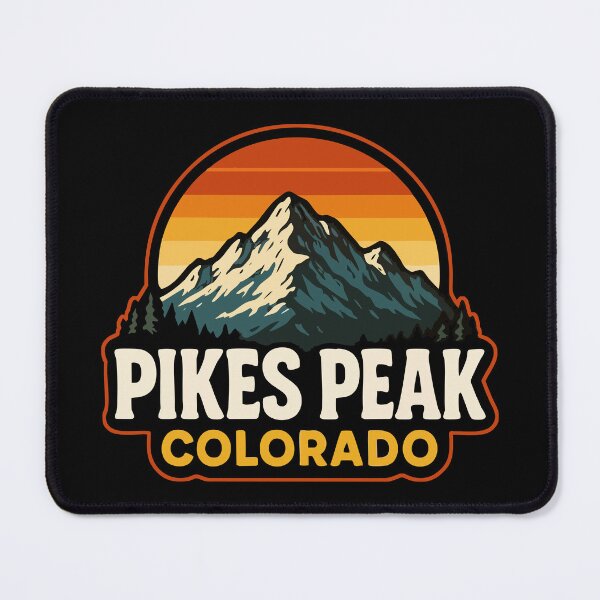 Item preview, Pikes Peak Colorado Retro designed and sold by TomFrontierArt.