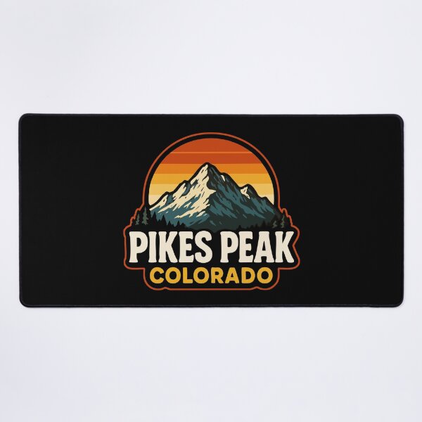 Item preview, Pikes Peak Colorado Retro designed and sold by TomFrontierArt.
