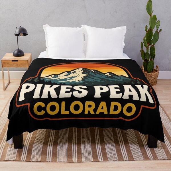 Item preview, Pikes Peak Colorado Retro  designed and sold by TomFrontierArt.