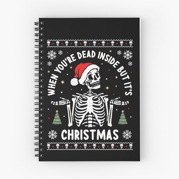 Item preview, Vintgae Classic Retro Inside You Are Dead But Its Funny When Christmas designed and sold by TMcConnellK.