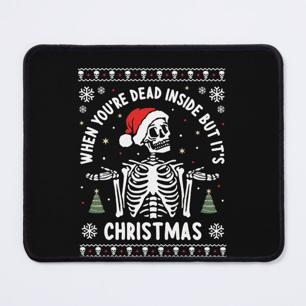 Item preview, Vintgae Classic Retro Inside You Are Dead But Its Funny When Christmas designed and sold by TMcConnellK.
