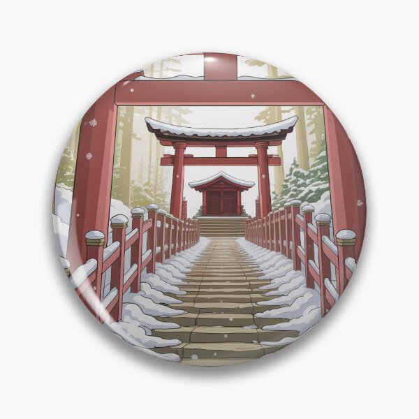 Item preview, Torii Path in Snow designed and sold by DreamCraze.