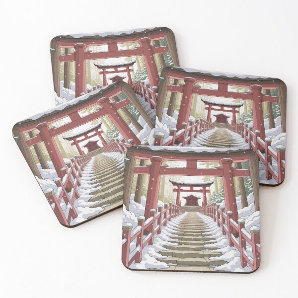 Item preview, Torii Path in Snow designed and sold by DreamCraze.