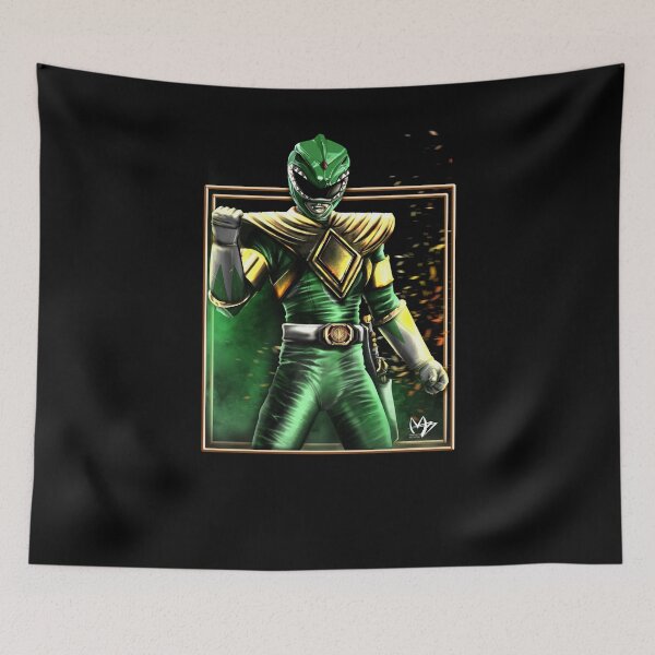 Artikelvorschau, Power Rangers Mighty Morphin (Grüner Ranger) entworfen und verkauft von MikisArts.