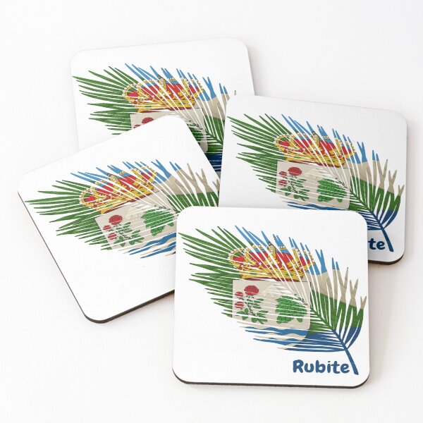 Item preview, Abstract Flag of Rubite – Feather Shape Design designed and sold by ArteJorge48.