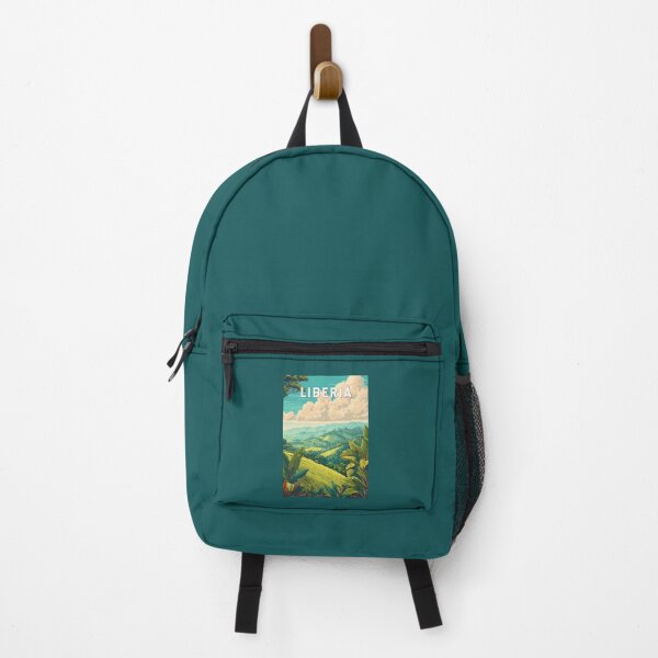 Item preview, Liberia Illustration Travel Art Vintage designed and sold by KrisSidDesigns.