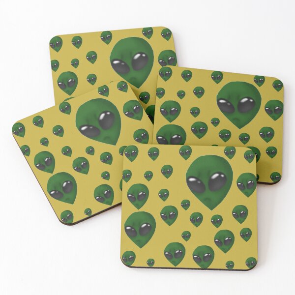 Item preview, Judgmental Alien Heads  designed and sold by AnxiouslyAmaze.