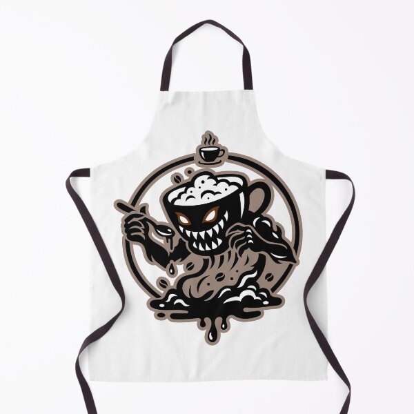 Item preview, Halloween Cartoon Style Coffe Monster designed and sold by Brainstorming99.