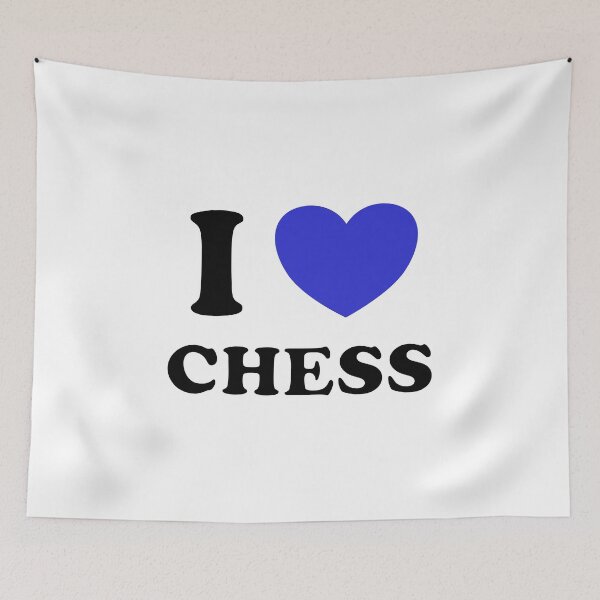 Item preview, I love chess designed and sold by Inspirationmotivation.