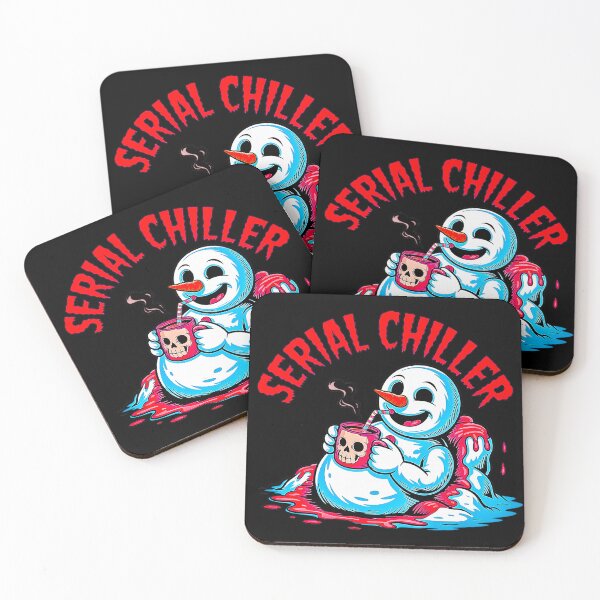 Item preview, Serial Chiller Funny Killer Snowman Horror Shirt designed and sold by Amanda's Factory.