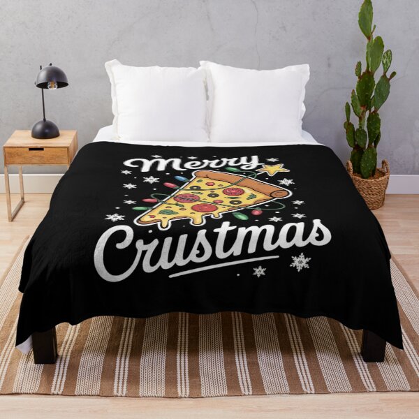 Item preview, Merry Crustmas Pizza Christmas Tree Xmas  designed and sold by THagBlue.