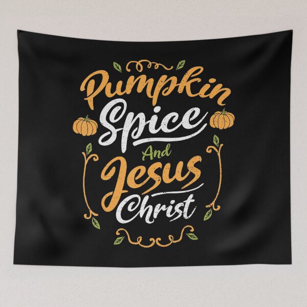 Item preview, Classic and Vintage Funny Spice Pumpkin Christ Retro Jesus Christmas designed and sold by JamieFmorriSS.