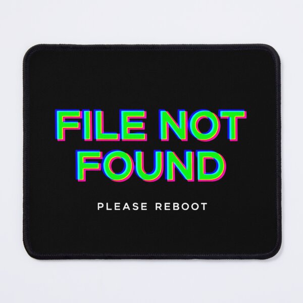 Item preview, Glitch Art File Not Found designed and sold by SholoStudio.