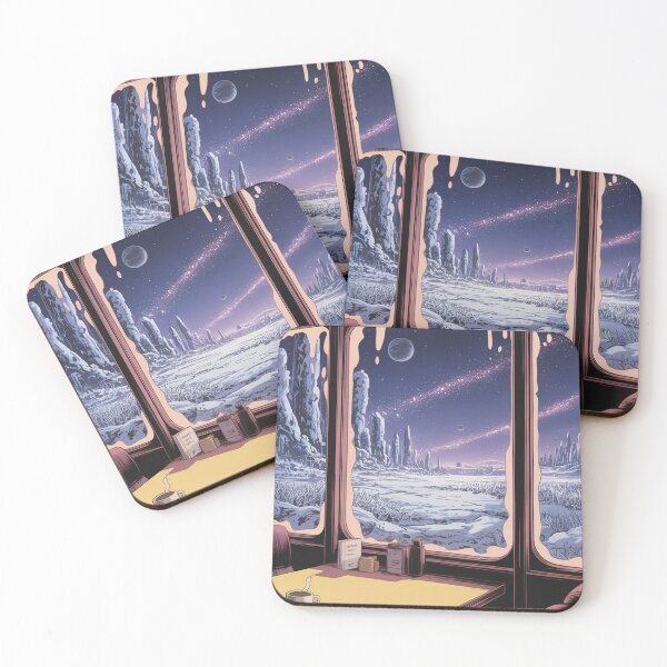 Item preview, Cosmic Diner View Lo-Fi Art designed and sold by DreamCraze.