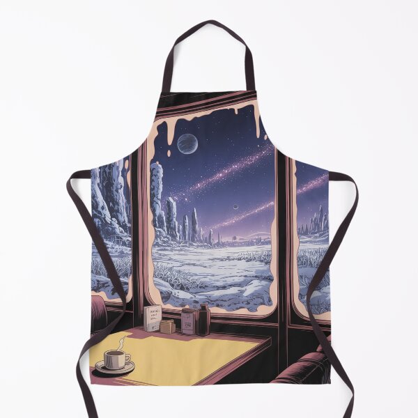 Item preview, Cosmic Diner View Lo-Fi Art designed and sold by DreamCraze.