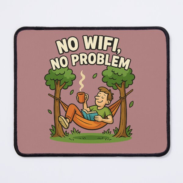 Item preview, NoWiFiNoProblem | WildWakeDesigns designed and sold by wildwakedesigns.