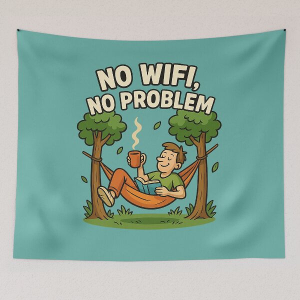 Item preview, NoWiFiNoProblem | WildWakeDesigns designed and sold by wildwakedesigns.