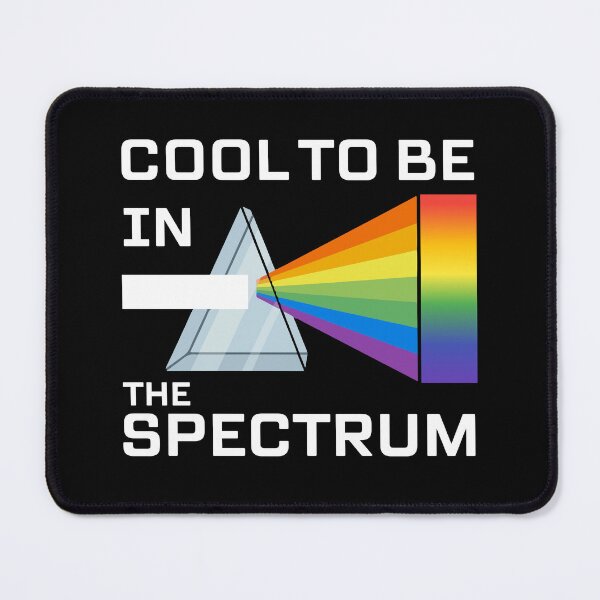 Item preview, Cool To Be In The Electromagnetic Spectrum designed and sold by AnnInk Print Studio.