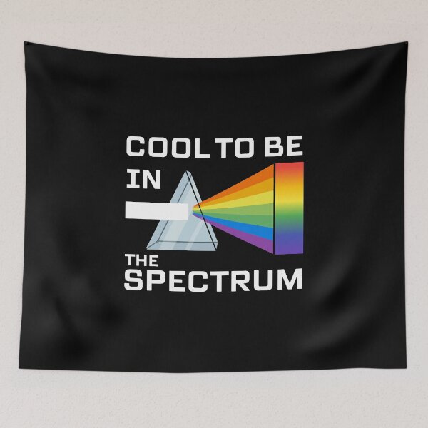 Item preview, Cool To Be In The Electromagnetic Spectrum designed and sold by AnnInk Print Studio.