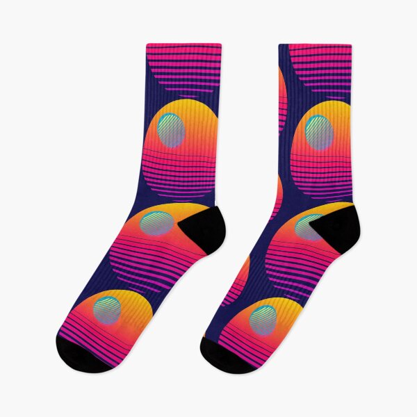 Item preview, Retro Synthwave Death Star design designed and sold by OhUTees.