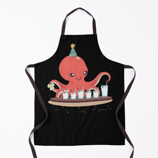 Item preview, Cute Party Octopus – Funny Alcohol-Free Celebration Design designed and sold by TestudoDesign.