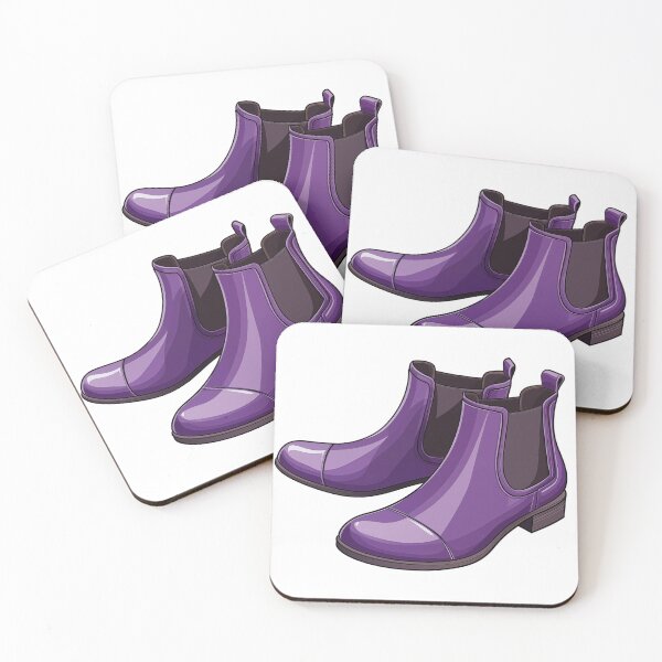 Item preview, Lavender Chelsea Boots designed and sold by New-School-Wave.
