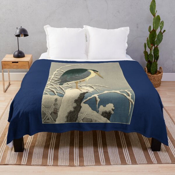 Item preview, Ohara Koson: Heron in Snow designed and sold by Tridentulus.