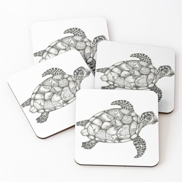 Item preview, Sea lovers Turtle  designed and sold by LauraRab.