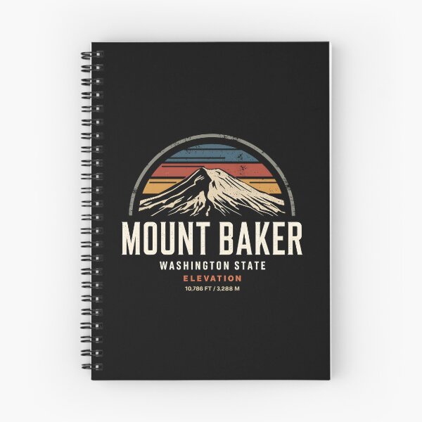Item preview, Mount Baker - Washington State  designed and sold by GoodOldVintage.