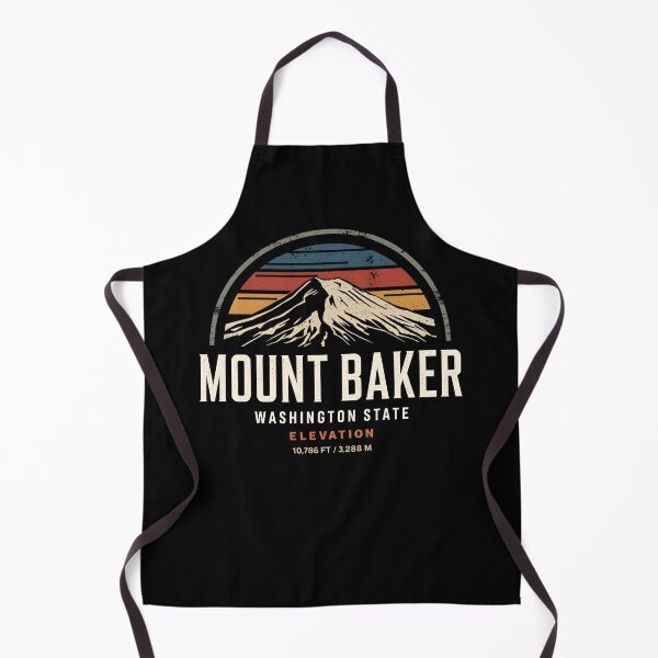Item preview, Mount Baker - Washington State designed and sold by GoodOldVintage.