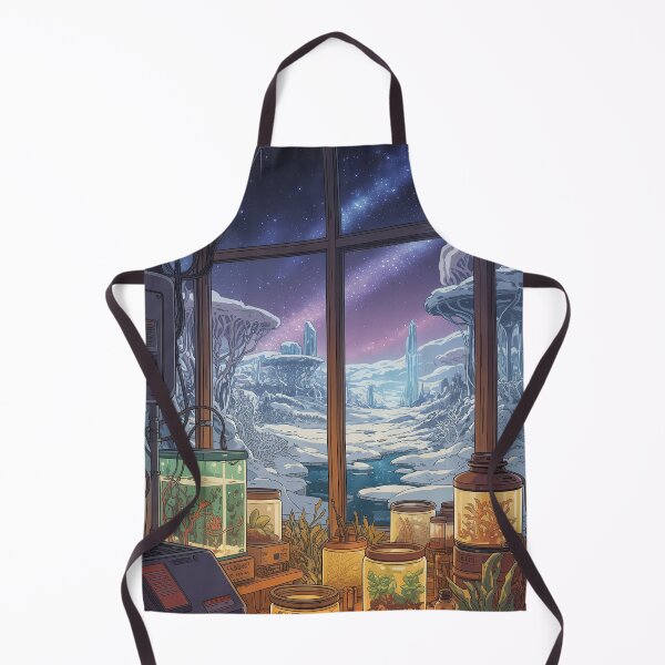 Item preview, Biolab Window View Lo-Fi Chill Art designed and sold by DreamCraze.