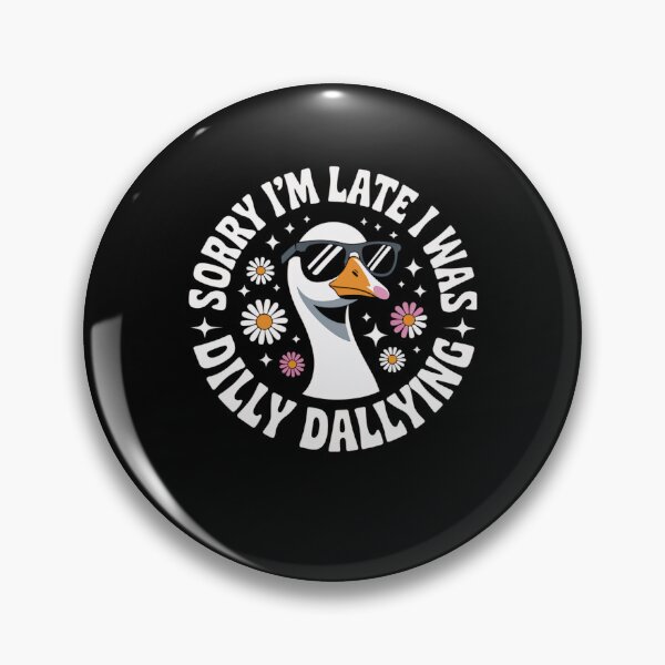 Item preview, Vintage I I'm Late Sorry Funny Dallying Classic Retro Was Saying Dilly designed and sold by PEDDAKAPRADEEP.