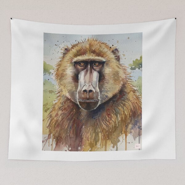 Item preview, a baboons grace designed and sold by Cushion-Crafts.