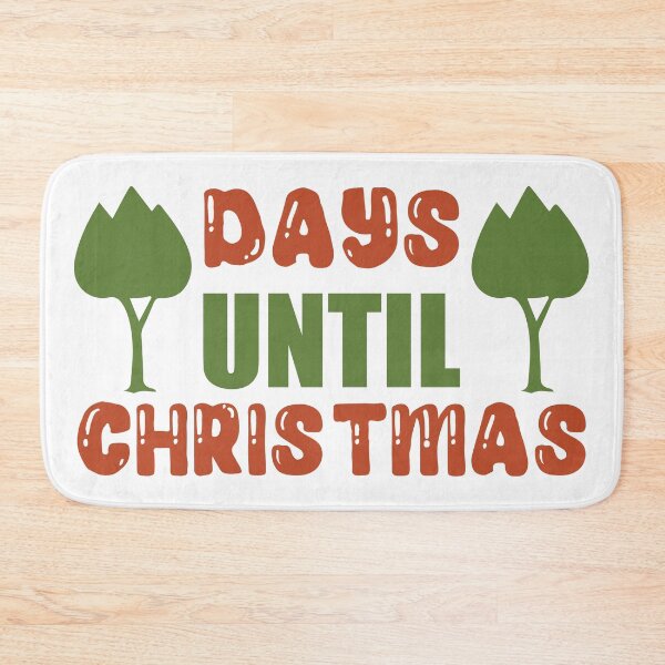 Item preview, Days Until Christmas - Festive Holiday Countdown Design designed and sold by FuzionRaptor.