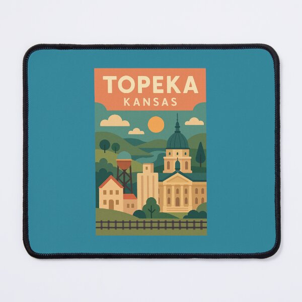 Item preview, Topeka Kansas  designed and sold by Broken Antler Designs .