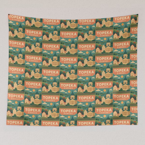 Item preview, Topeka Kansas  designed and sold by Broken Antler Designs .