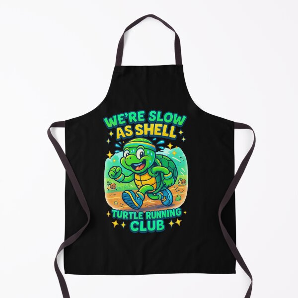 Item preview, Slow as Shell Turtle Running Club Tee - Funny Animal Humor designed and sold by GeniePixel.