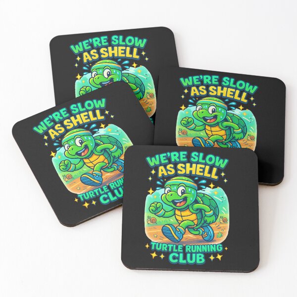 Item preview, Slow as Shell Turtle Running Club Tee - Funny Animal Humor designed and sold by GeniePixel.