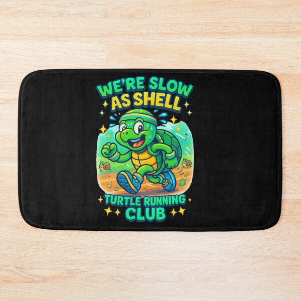 Item preview, Slow as Shell Turtle Running Club Tee - Funny Animal Humor designed and sold by GeniePixel.