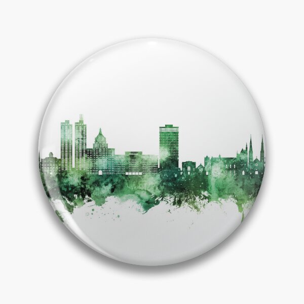 Item preview, Peoria Illinois Skyline designed and sold by ArtPrints.