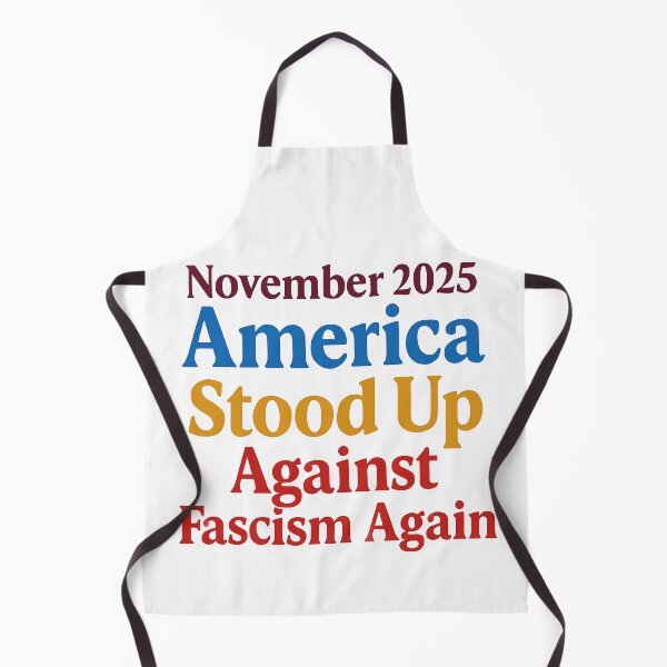 Item preview, November 2025 – America Stood Up Against Fascism Again designed and sold by WheelieGdArt.