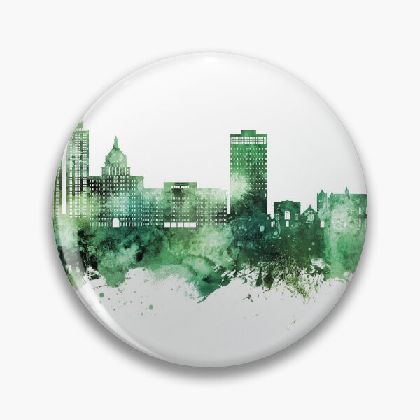 Item preview, Peoria Illinois Skyline designed and sold by ArtPrints.