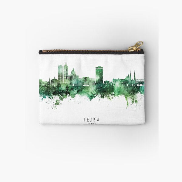Item preview, Peoria Illinois Skyline designed and sold by ArtPrints.