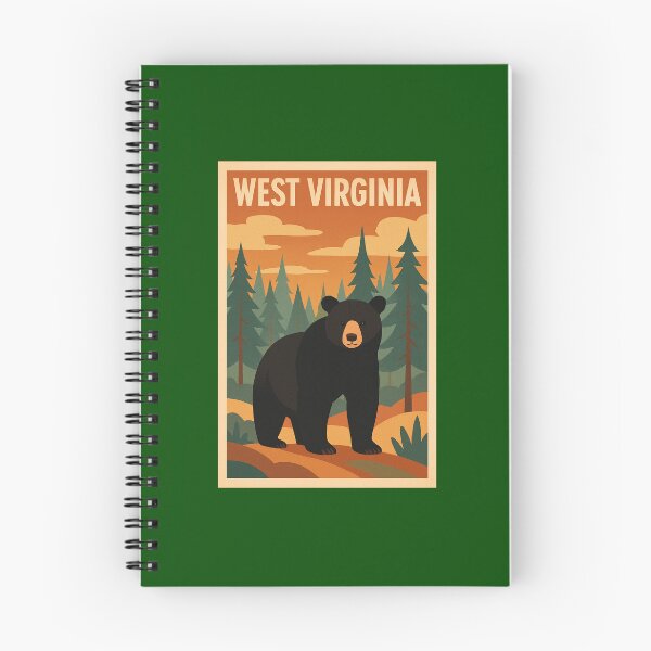 Item preview, West Virginia  designed and sold by Broken Antler Designs .