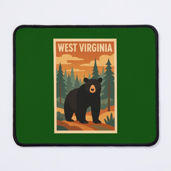 Item preview, West Virginia  designed and sold by Broken Antler Designs .