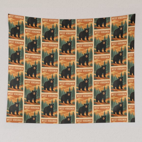 Item preview, West Virginia  designed and sold by Broken Antler Designs .