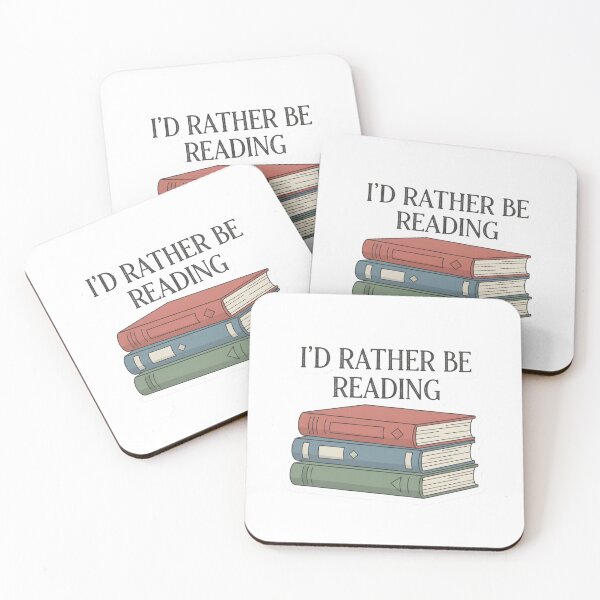 Item preview, Funny Book Lover Bookworm I'd Rather Be Reading designed and sold by StickyGuys.