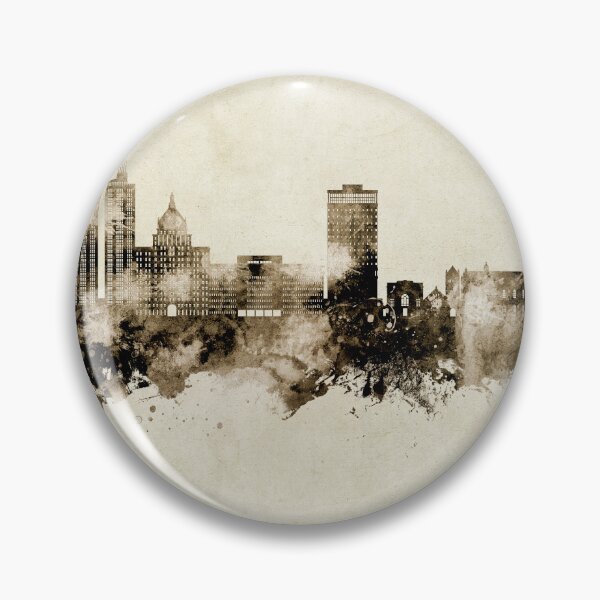 Item preview, Peoria Illinois Skyline designed and sold by ArtPrints.
